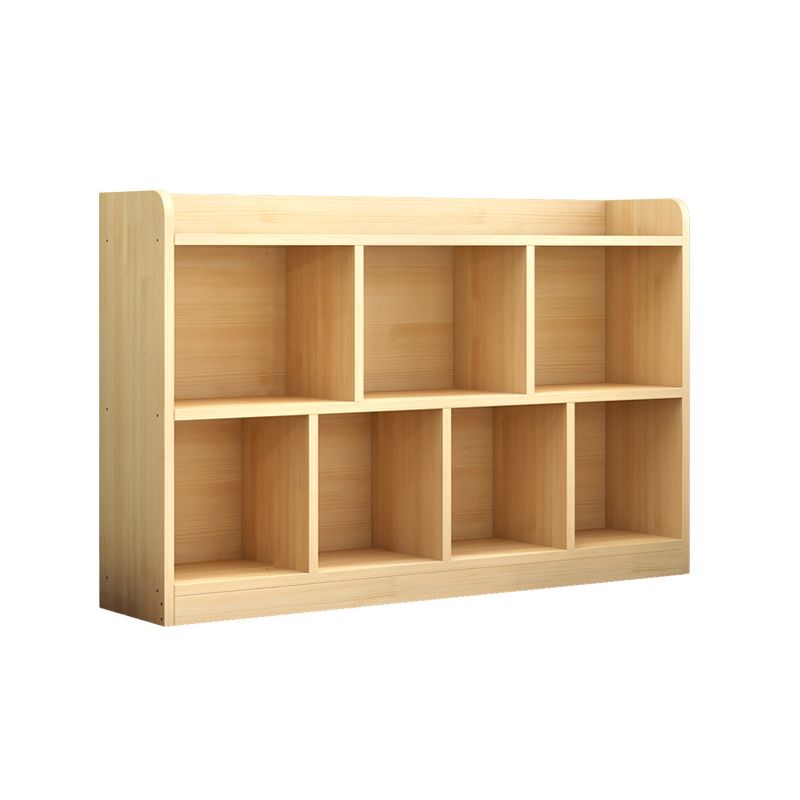 Solid Wood Bookshelf Contemporary Style Natural Bookcase for Study Room Office Clearhalo 'Bookcases' 'furn' 'furn_bookcases' 'Furniture' 'Office Furniture' 1200x1200_99607b01-7c37-4a38-b035-fb4a4118f79f