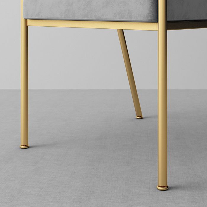 Scandinavian Style Luxury Upholstered Arm Chairs Open Back Dining Side Chair (Set of 2) Clearhalo ' kitchen&dining_furn' 'Dining Chairs' 'Dining Tables & Seating' 'dining_chair' 'furn' 'furn_dining_chair' 'Furniture' 'furniture_dining_chair' 'Kitchen & Dining Furniture' 'kitchen' 1200x1200_9962b98a-7204-4743-b2dc-57f5699d05ce