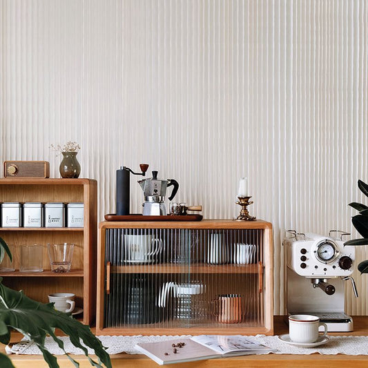 Sideboard contemporaneo Chiavetta di ciliegio con porte per cucina