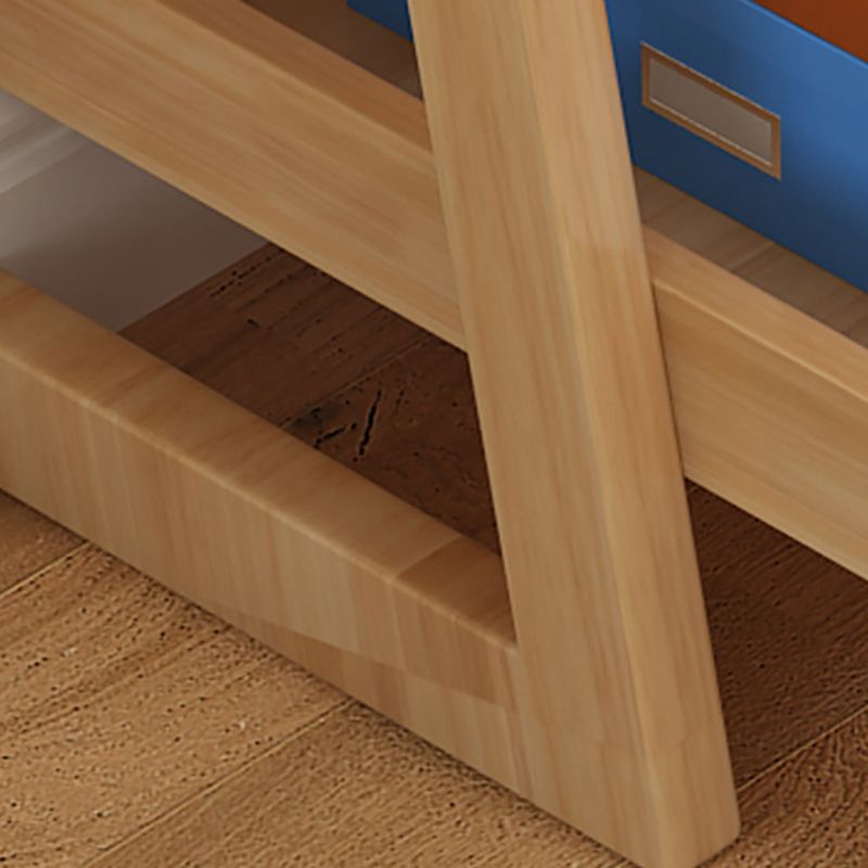 Rubber Wood Ladder Bookshelf Modern Open Back Bookshelf for Home Office Clearhalo 'Bookcases' 'Furniture' 'furniture_bookcases' 'kitchen' 'kitchen_bookcases' 'Living Room Furniture' 'Office Furniture' 1200x1200_9969542d-a4cd-4c93-9ace-4555beafc2cc