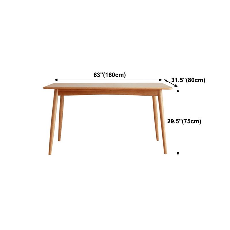 Solid Wood Industrial Dining Table Rectangle Standard Dining Table for Kitchen Clearhalo ' dining_table' 'Dining Tables & Seating' 'Dining Tables' 'furn' 'furn_dining_table' 'Furniture' 'furniture_dining_table' 'Kitchen & Dining Furniture' 'kitchen&dining_furn' 'kitchen' 'kitchen_dining_table' 1200x1200_996a3291-221e-4e91-a483-122e99e9cf01