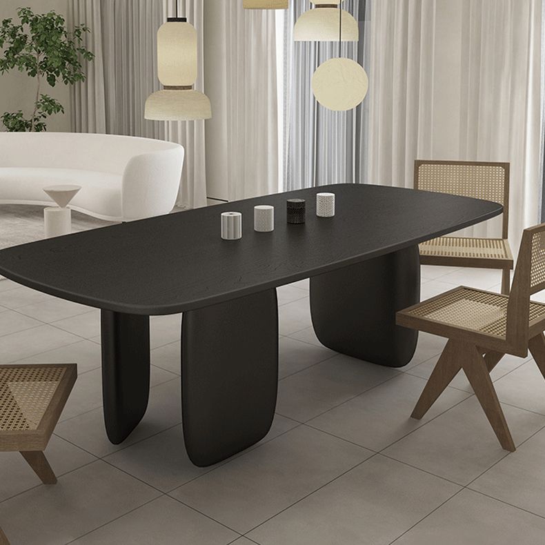 Minimalist 1/2/4/5 Pieces Dining Room Table Set Solid Wood Dinette Table with Wood Chair Clearhalo 'Dining Room Sets' 'Dining Tables & Seating' 'dining_room_set' 'furn' 'furn_dining_room_set' 'Furniture' 'furniture_dining_room_set' 'Kitchen & Dining Furniture' 'kitchen&dining_furn' 'kitchen' 1200x1200_996cb2cc-bc82-43be-95aa-1c0ffd6f8abd
