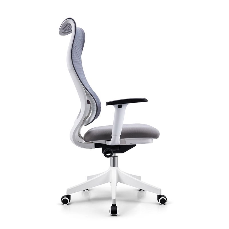 現代的な通気性エアグリッドスイベルチェアマイクロファイバーカンファレンスハイバックチェア