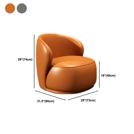 28.7 "brede strakke rugarmloze enkele slipper accentstoel voor appartement