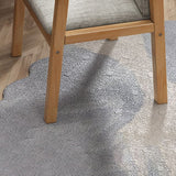 Contemporary Wood Squar Dining Chair Fabric Dining Side Chair for Kitchen Clearhalo ' kitchen&dining_furn' 'Dining Chairs' 'Dining Tables & Seating' 'dining_chair' 'Furniture' 'furniture_dining_chair' 'Kitchen & Dining Furniture' 'kitchen' 1200x1200_99776b6c-7dda-497e-8af3-f6044f04639e