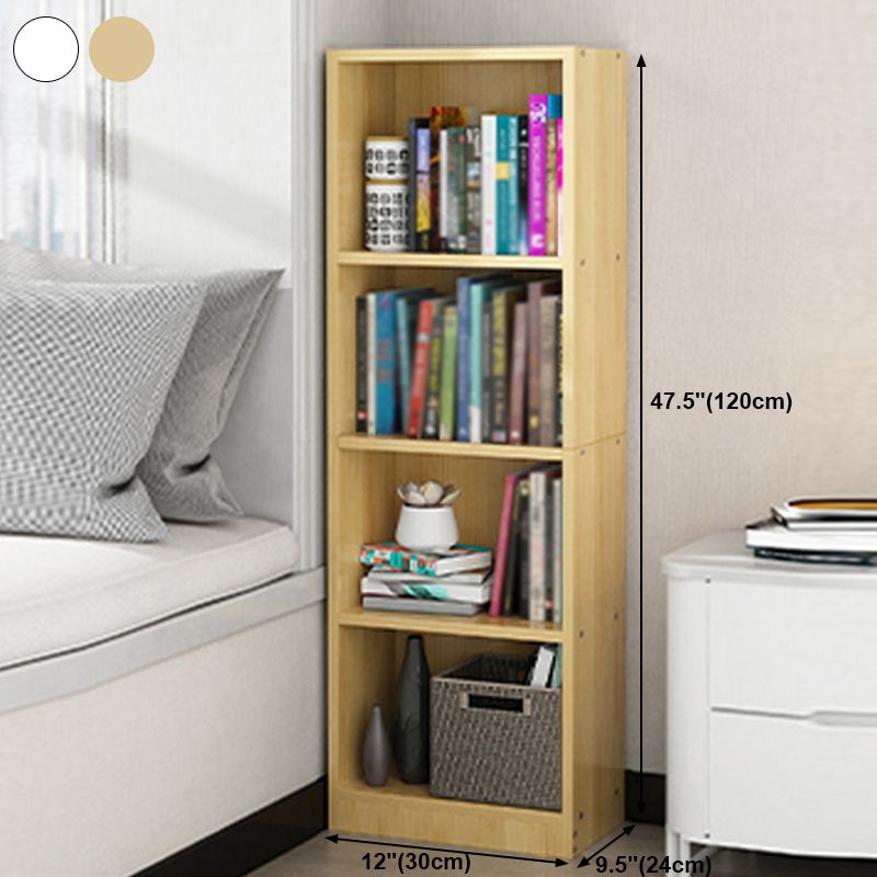 Modern Style Bookcase Closed Back Rectangular Shelf Bookcase for Study Room Clearhalo 'Bookcases' 'furn' 'furn_bookcases' 'Furniture' 'furniture_bookcases' 'kitchen' 'kitchen_bookcases' 'Living Room Furniture' 'Office Furniture' 1200x1200_9977ac80-3d4d-41b3-ac8d-4f0f5a33d93e