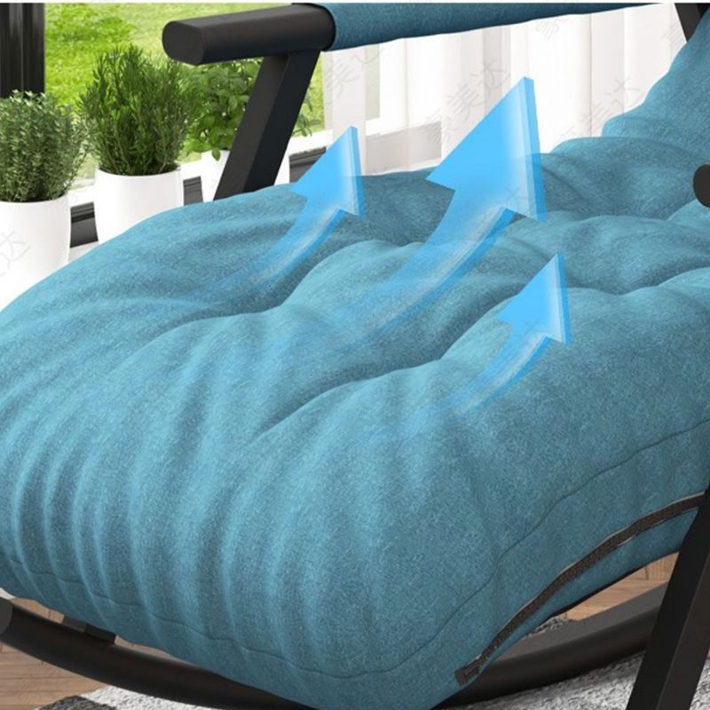 Chaise de rocker moderne à chaise à ossature métallique pour le salon