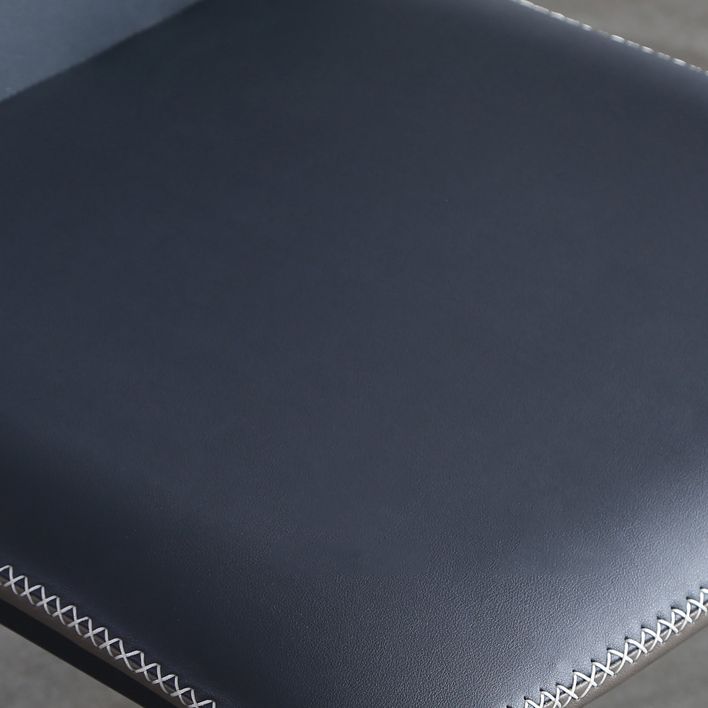 Wingback stoel metalen industriële keuken eetkamer zijstoel