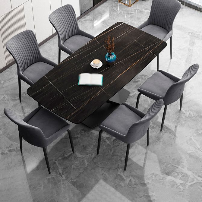 Industrial Style Metal Chairs Set Solid Back Arm Kitchen Dining Chairs Clearhalo ' kitchen&dining_furn' 'Dining Chairs' 'Dining Tables & Seating' 'dining_chair' 'furn' 'furn_dining_chair' 'Furniture' 'furniture_dining_chair' 'Kitchen & Dining Furniture' 'kitchen' 1200x1200_997df9dd-23b0-4989-9508-6e2e379635db
