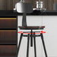 Industrial Adjustable Counter Chair Metal Round Indoor Dining Stool with Swivel