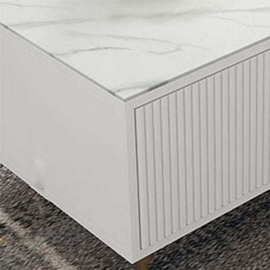 Stone and Wooden TV Media Stand with Doors Contemporary TV Stand Clearhalo 'furn' 'furn_tv_stands_entertainment_centers' 'Furniture' 'Living Room Furniture' 'TV Stands & Entertainment Centers' 'TV Stands & Media Storage Furniture' 'tv_stands_entertainment_centers' 1200x1200_99818bf2-1952-4dcb-b999-7ddb2fd5c548