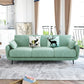 Pure Color Sofa Flared Arm Slipcovered Sofa for Room and Home Clearhalo 'furn' 'furn_sofas' 'Furniture' 'furniture_sofas' 'kitchen' 'kitchen_sofas' 'Living Room Furniture' 'Sofa' 'sofas' 1200x1200_99877fb0-760b-4273-a4b3-c5eccf5180ef