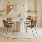 Round Stone Dining Table Contemporary Style Dining Room Collection for Dining Room Clearhalo 'Dining Tables & Seating' 'Dining Tables' 'dining_table' 'furn' 'furn_dining_table' 'Furniture' 'Kitchen & Dining Furniture' 1200x1200_99881c0a-465e-4966-9c67-4ad6c9eab4bf
