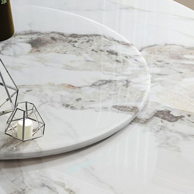 Rotatable Sintered Stone Dining Table Modern Round Table with Metal Pedestal Clearhalo ' dining_table' 'Dining Tables & Seating' 'Dining Tables' 'furn' 'furn_dining_table' 'Furniture' 'furniture_dining_table' 'Kitchen & Dining Furniture' 'kitchen&dining_furn' 'kitchen' 'kitchen_dining_table' 1200x1200_998a2fb4-0d50-4cb0-baeb-678a01ba3a38