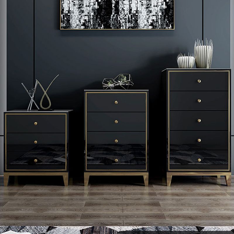 3 / 4/5 laden houten lingerie borst moderne slaapkamer verticale opbergkast