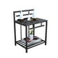 1 Shelf Glam Nightstand Metal Legs Included Night Table Open Storage ,23.6" Tall Clearhalo 'Bedroom Furniture' 'furn' 'furn_night_stand' 'Furniture' 'night_stand' 'Nightstands' 1200x1200_998fa76a-d88e-4ae6-b698-8c226ec359f4