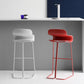 Nordic Simple Low Back Barstool Indoor Iron Tall Stool with Plastic Seat Clearhalo 'Bar Furniture' 'Bar Stools' 'bar_stools' 'furn' 'furn_bar_stools' 'furniture_bar_stools' 'Kitchen & Dining Furniture' 'kitchen&dining_furn' 'kitchen' 'kitchen_furn' Furniture' 1200x1200_9995d556-c2f4-4131-a5a5-608dd0c73168