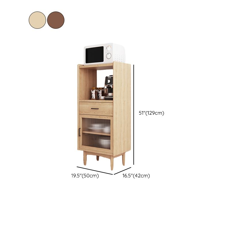 Contemporary Buffet Server Pine Dining Server with Drawers for Living Room Clearhalo 'buffet_sideboard' 'Buffets & Sideboards' 'furn' 'furn_buffet_sideboard' 'Furniture' 'Kitchen & Dining Furniture' 1200x1200_99965a56-74ab-434f-8052-f73b3955f919