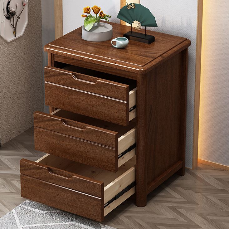 Modern Style 3 Drawer Buffet Table Wood Top Dining Table for Living Room Clearhalo 'buffet_sideboard' 'Buffets & Sideboards' 'furn' 'furn_buffet_sideboard' 'Furniture' 'furniture_buffet_sideboard' 'Kitchen & Dining Furniture' 1200x1200_9996d693-882c-49b1-a9d7-d683415d812e