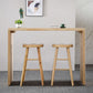 Full Natural Bar Table Set Contemporary 1/2/3 Pieces Rectangular Pub Table Set