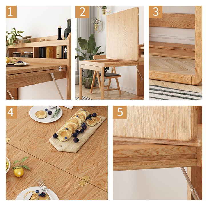 Foldable Ash Wood Dining Table Medieval Modern Rectangle Table with Double Pedestal Clearhalo ' dining_table' 'Dining Tables & Seating' 'Dining Tables' 'furn' 'furn_dining_table' 'Furniture' 'furniture_dining_table' 'Kitchen & Dining Furniture' 'kitchen&dining_furn' 'kitchen' 'kitchen_dining_table' 1200x1200_999a771b-840b-4a8d-bb46-5466df4af2ec