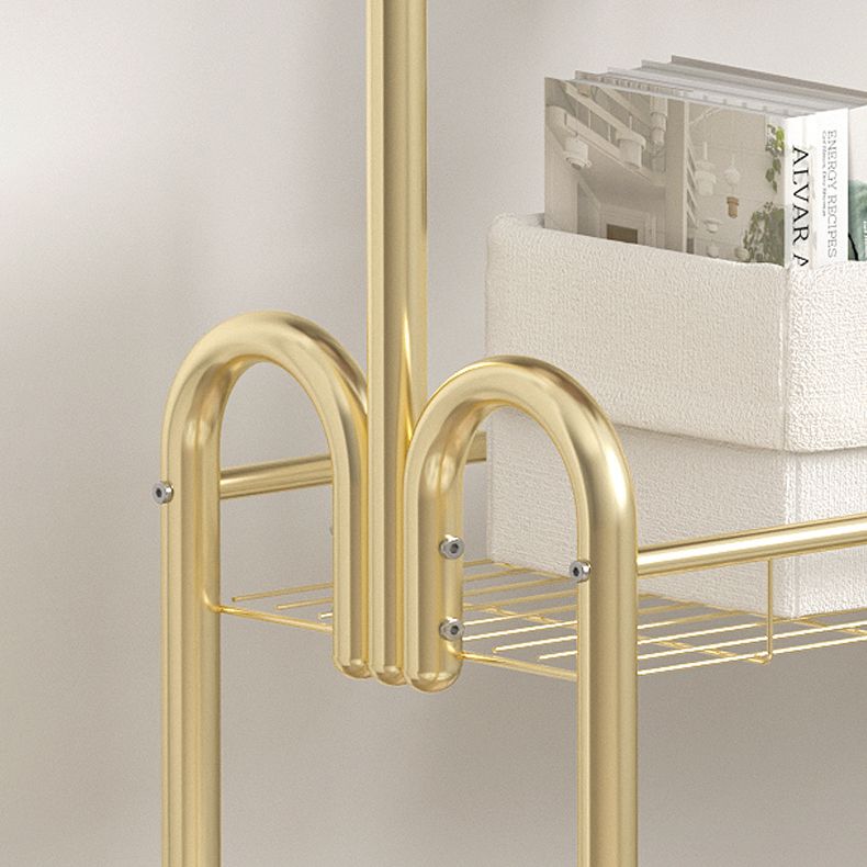 Moderne Metallhalle -Hallbaum -Kleiderbügelhaken und Lagerscheltrack