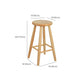 Industrial Solid Wood Bar Stool Backless Counter Stool for Bristol Clearhalo 'Bar Furniture' 'Bar Stools' 'bar_stools' 'furn' 'furn_bar_stools' 'Furniture' 'Kitchen & Dining Furniture' 1200x1200_999b5895-3134-4ab3-aeb3-413c21bea2a3