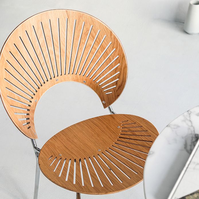 Modern Indoor-Outdoor Metal Chair Stackable Home Armless Open Back Dining Side Chair Clearhalo ' kitchen&dining_furn' 'Dining Chairs' 'Dining Tables & Seating' 'dining_chair' 'furn' 'furn_dining_chair' 'Furniture' 'furniture_dining_chair' 'Kitchen & Dining Furniture' 'kitchen' 1200x1200_999d01f1-eb0b-4355-a375-f6963e989ee1