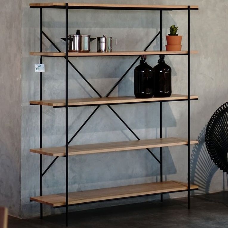 Modern Solid Wood Bookshelf Rectangular Shelves Bookcase for Home Office Clearhalo 'Bookcases' 'furn' 'furn_bookcases' 'Furniture' 'furniture_bookcases' 'Office Furniture' 1200x1200_999e653e-25c1-4c4e-9cac-f6426c71d0db