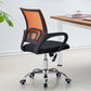 Mid-back Office Chair with Sponge Cushion Fixed Arm Metal Leg Desk Chair Clearhalo 'furn' 'furn_office_chair' 'Furniture' 'Office Chairs' 'Office Furniture' 'office_chair' 1200x1200_99a24a35-63c9-48cd-b419-c78a64123268