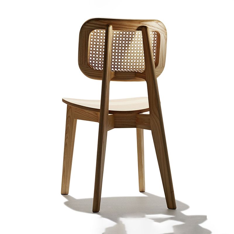 Contemporary Open Back Chair Solid Wood Dining Side Chair for Indoor Clearhalo 'Dining Chairs' 'Dining Tables & Seating' 'dining_chair' 'furn' 'furn_dining_chair' 'Furniture' 'furniture_dining_chair' 'Kitchen & Dining Furniture' 1200x1200_99a4e0b6-4c78-4883-ba02-73aedd9dc313