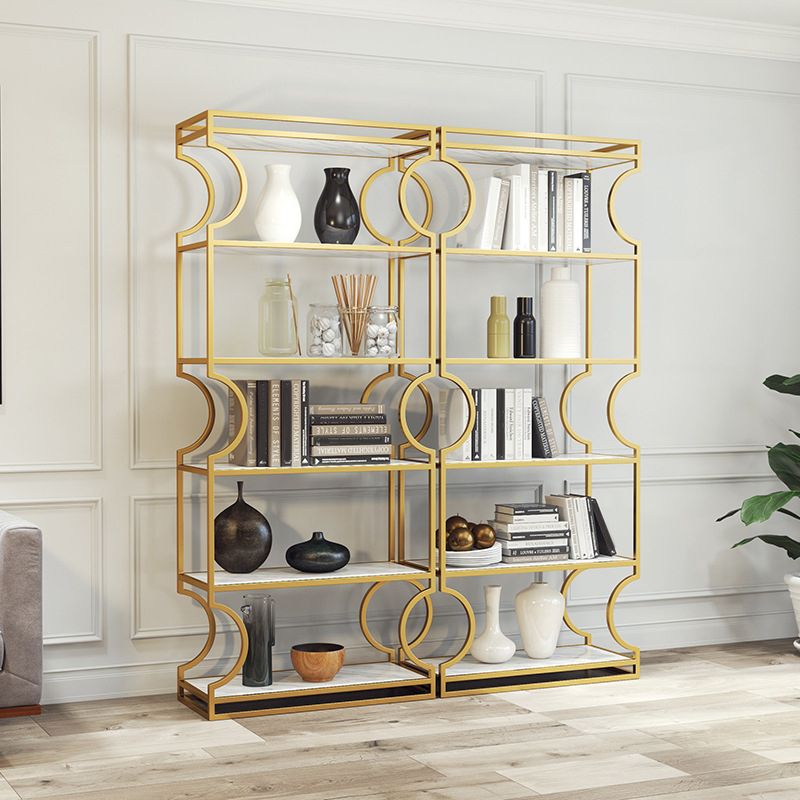 Urban Shelf Bookcase Metal Vertical Bookshelf for Study Room Clearhalo 'Bookcases' 'furn' 'furn_bookcases' 'Furniture' 'Office Furniture' 1200x1200_99a592e6-7768-401d-9a3f-698d669f9108