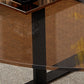 17" Wide Contemporary Coffee Table Round Glass Top Cocktail Table Clearhalo 'Coffee & Accent Tables' 'Coffee Tables' 'coffee_tables' 'furn' 'furn_coffee_tables' 'Furniture' 'Living Room Furniture' 1200x1200_99a72c21-d2e6-4a39-b48d-7c335437d51a