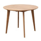 Contemporary Round Dining Room Table Oak Solid Wood Table for Home Use Clearhalo ' dining_table' 'Dining Tables & Seating' 'Dining Tables' 'furn' 'furn_dining_table' 'Furniture' 'furniture_dining_table' 'Kitchen & Dining Furniture' 'kitchen&dining_furn' 'kitchen' 'kitchen_dining_table' 1200x1200_99ae3cdf-5ef8-4a84-a7b6-1883c9a4913c
