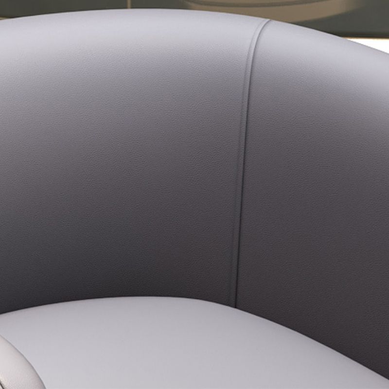 Glamstil Faux Leder Barstool Low Back Counter Barhocker für Küche