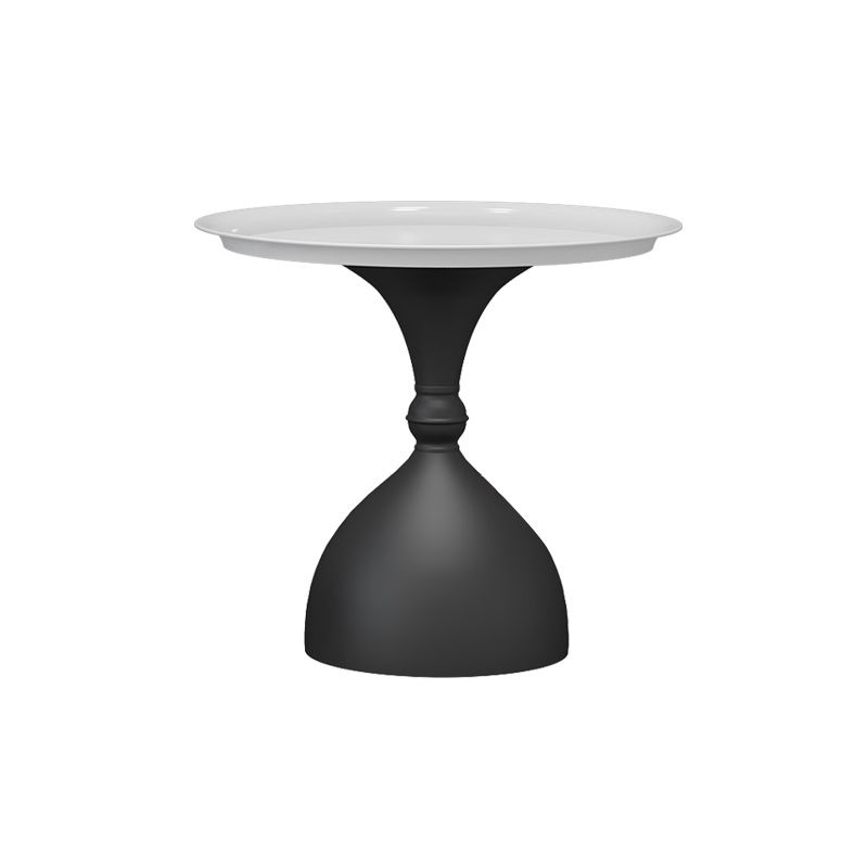 Mid-Century Modern Iron Coffee Cocktail Table Pedestal Cocktail Table for Living Room Clearhalo 'Coffee & Accent Tables' 'Coffee Tables' 'coffee_tables' 'furn' 'furn_coffee_tables' 'Furniture' 'Living Room Furniture' 1200x1200_99b166e0-3572-4778-abdd-4408932efef6