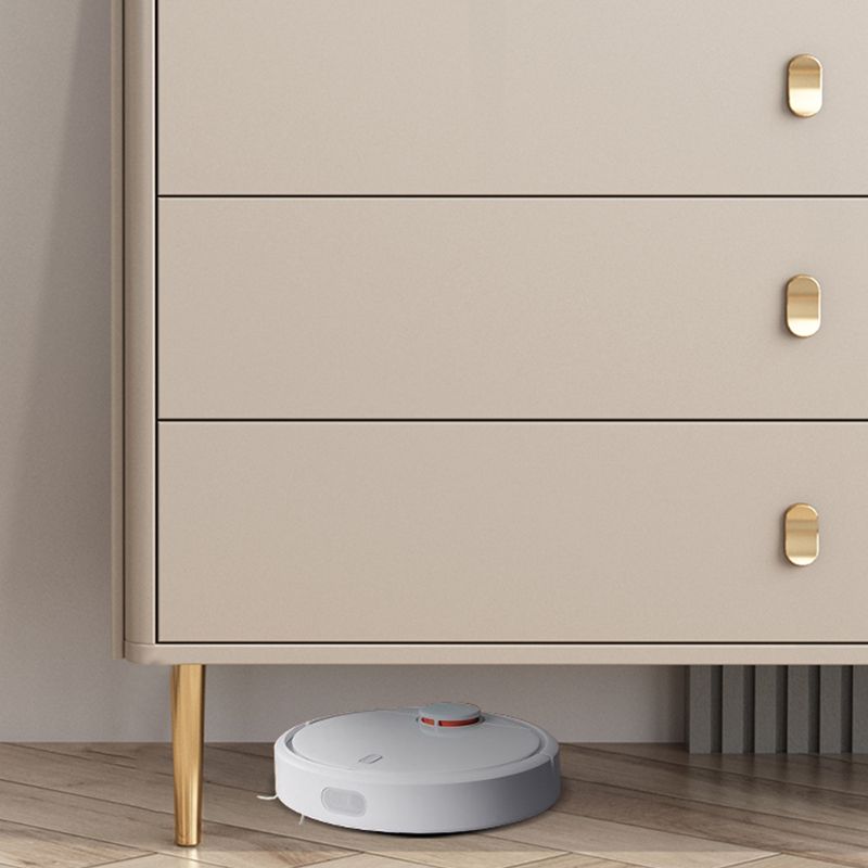 Cassettiera Glam orizzontale doppia in pietra con cassetti per camera da letto