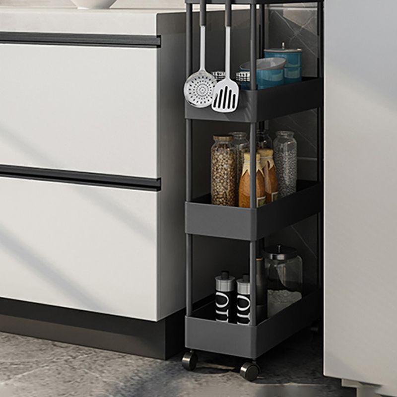 Vertical Bookcase Contemporary Style Bookshelf with Casters for Office and Dormitory Clearhalo 'Bookcases' 'furn' 'furn_bookcases' 'Furniture' 'furniture_bookcases' 'kitchen' 'kitchen_bookcases' 'Living Room Furniture' 'Office Furniture' 1200x1200_99b32d4a-f12b-4f13-b193-d0b5a7e50f06