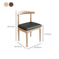Modern Armless Backrest Chair with Rubber Wood Legs for Dining Room Clearhalo 'Dining Chairs' 'Dining Tables & Seating' 'dining_chair' 'furn' 'furn_dining_chair' 'Furniture' 'Kitchen & Dining Furniture' 1200x1200_99b38173-355f-48fe-8617-ade653cc6afa