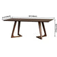 Modern Style Rectangle Dinner Table Solid Wood Double Pedestal Base Table for Home Use Clearhalo ' dining_table' 'Dining Tables & Seating' 'Dining Tables' 'furn' 'furn_dining_table' 'Furniture' 'furniture_dining_table' 'Kitchen & Dining Furniture' 'kitchen&dining_furn' 'kitchen' 'kitchen_dining_table' 1200x1200_99b4d2ad-89a6-4dda-8c40-0f04376997b6
