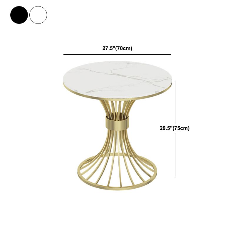 Glam Sintered Stone Dining Table Set 1/2/3/4/5 Pieces Dining Set for Home Use Clearhalo 'Dining Room Sets' 'Dining Tables & Seating' 'dining_room_set' 'furn' 'furn_dining_room_set' 'Furniture' 'Kitchen & Dining Furniture' 1200x1200_99b64058-3853-444a-8cf7-3429ab86b28a