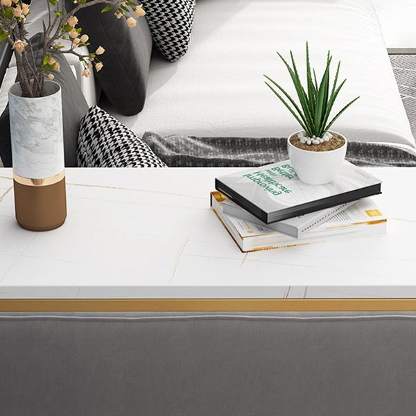 Steen onregelmatige vorm balktafel traditionele luxe balktafel met dubbele voetstuk