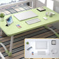 Table d'ordinateur portable de bureau de forme rectangulaire bureau en bois en noir / vert / rose / blanc