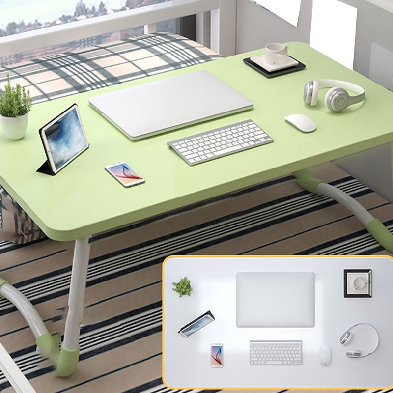 Table d'ordinateur portable de bureau de forme rectangulaire bureau en bois en noir / vert / rose / blanc