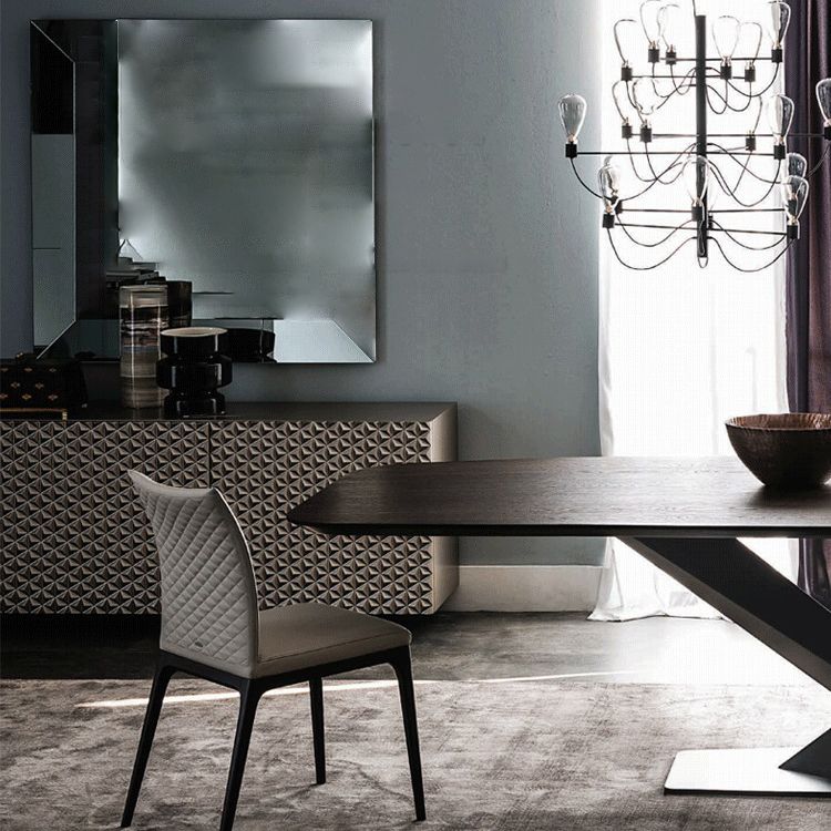 Metal Industrial Dining Table Solid Wood Top Table with Pedestal Base Clearhalo ' dining_table' 'Dining Tables & Seating' 'Dining Tables' 'furn' 'furn_dining_table' 'Furniture' 'furniture_dining_table' 'Kitchen & Dining Furniture' 'kitchen&dining_furn' 'kitchen' 'kitchen_dining_table' 1200x1200_99b999fa-cede-492d-89c7-2e7849f920d1