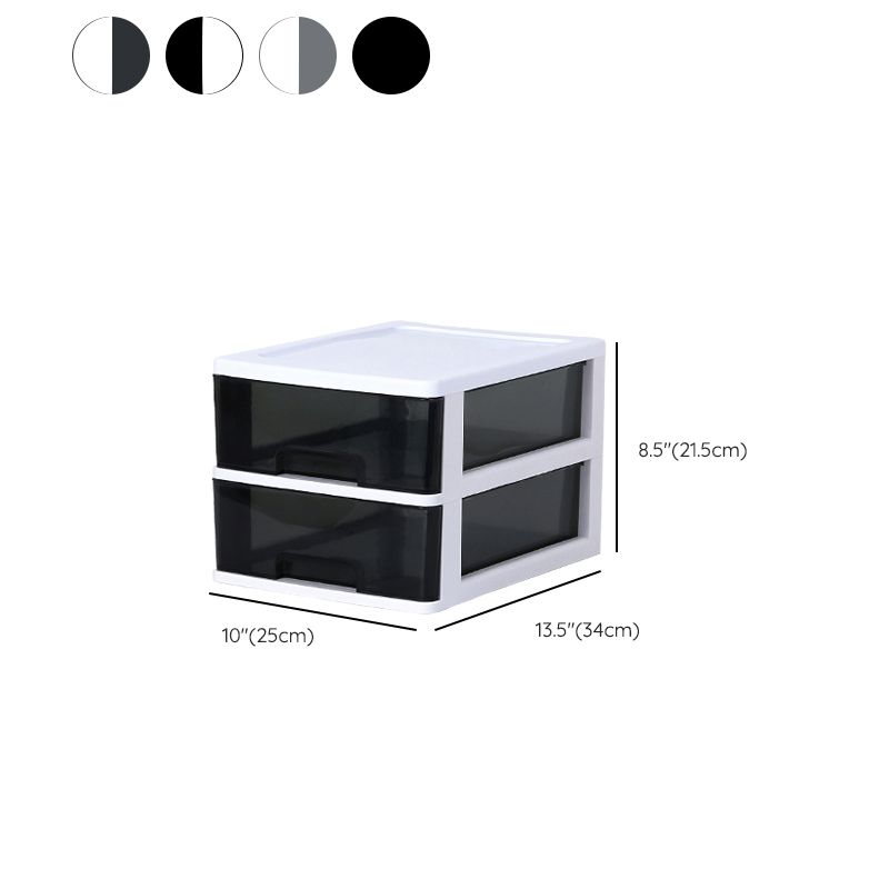 Aktenschrank seitlich Kunststoff moderner Aktenschrank mit Schubladen für Zuhause und Büro