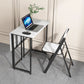 Houten eetset 1/2/3/5/7 stuks opvouwbare eettafel en stoelen
