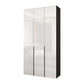 Modern Style Wardrobe Armoire Wood Wardrobe Closet with 1-drawer