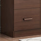 Modern Modern Side Cabinet Brown Accent Cabinet met deuren met deuren