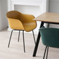 Industrial Design Plastic Dining Side Chairs Solid Back Arm Side Chair Clearhalo ' kitchen&dining_furn' 'Dining Chairs' 'Dining Tables & Seating' 'dining_chair' 'Furniture' 'furniture_dining_chair' 'Kitchen & Dining Furniture' 'kitchen' 1200x1200_99bc01df-2cf1-4ee8-a166-73942986ff0d
